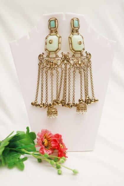 The Mint Heirloom Jhumkas