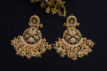 The Emerald Chandbali Heirloom