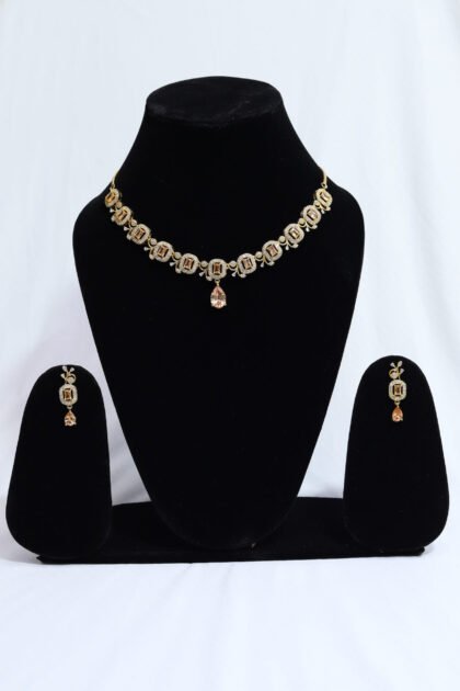 Golden Peach Elegance