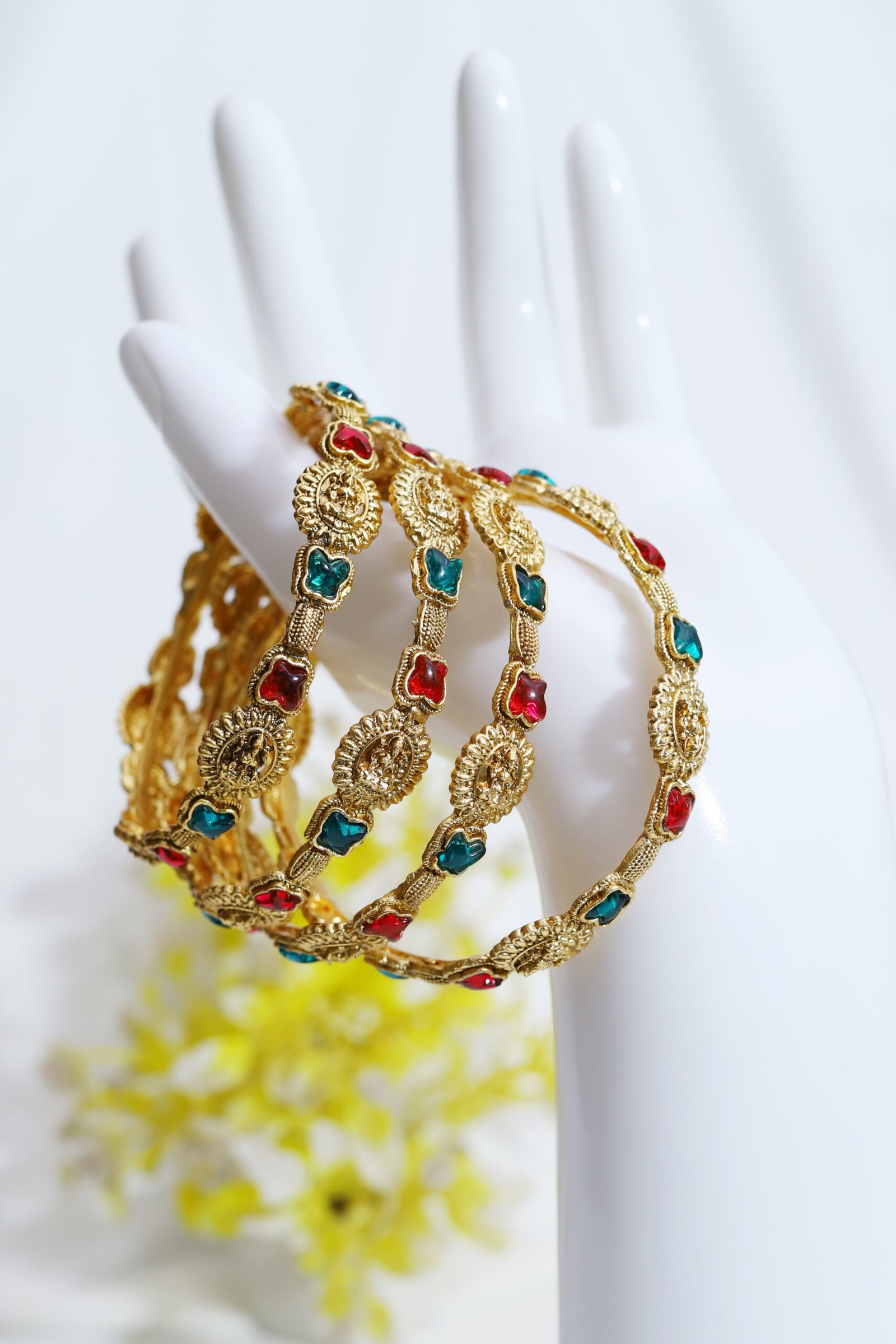 Gulnaar Gold Bangles