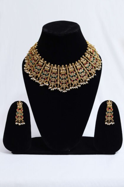 Kamakshi Temple Necklace