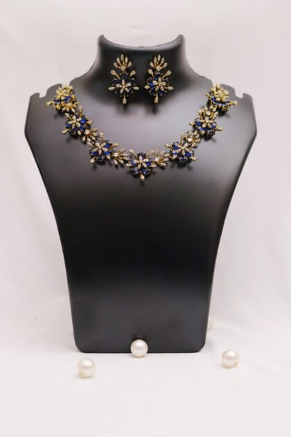 Midnight Blossom Jewelry Set