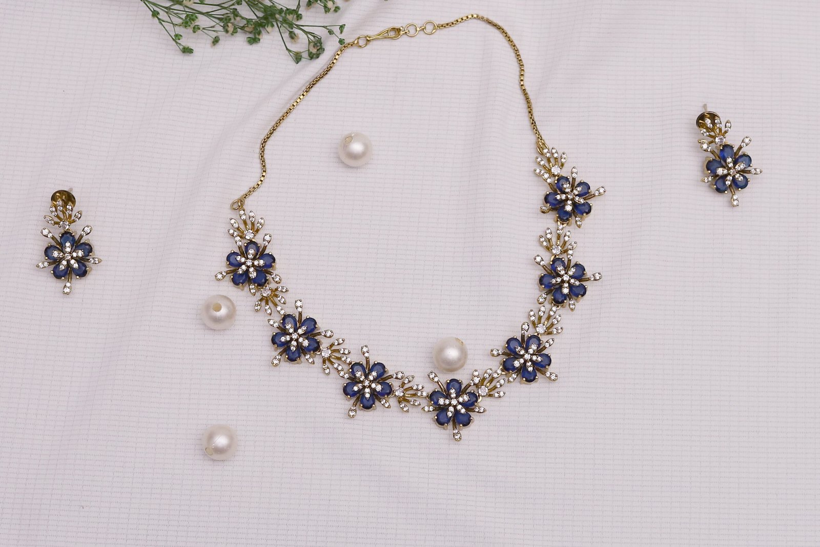 Midnight Blossom Jewelry Set - Image 2