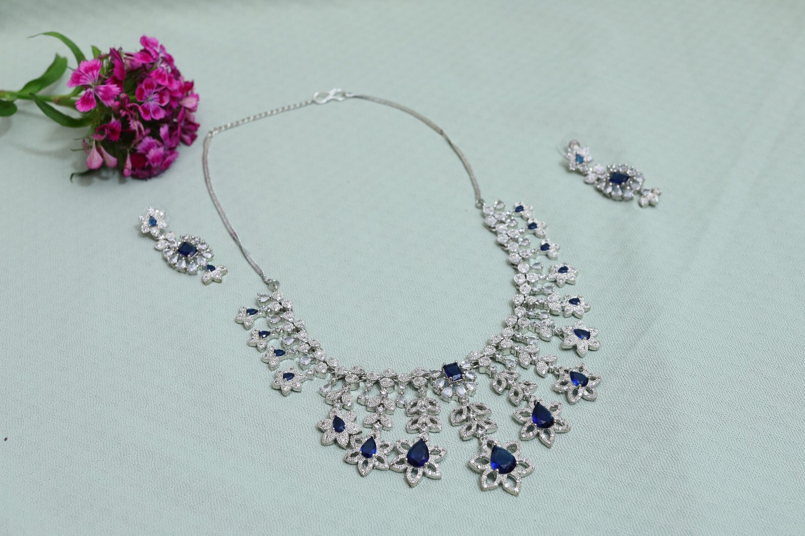 Blue Petal Elegance - Image 2