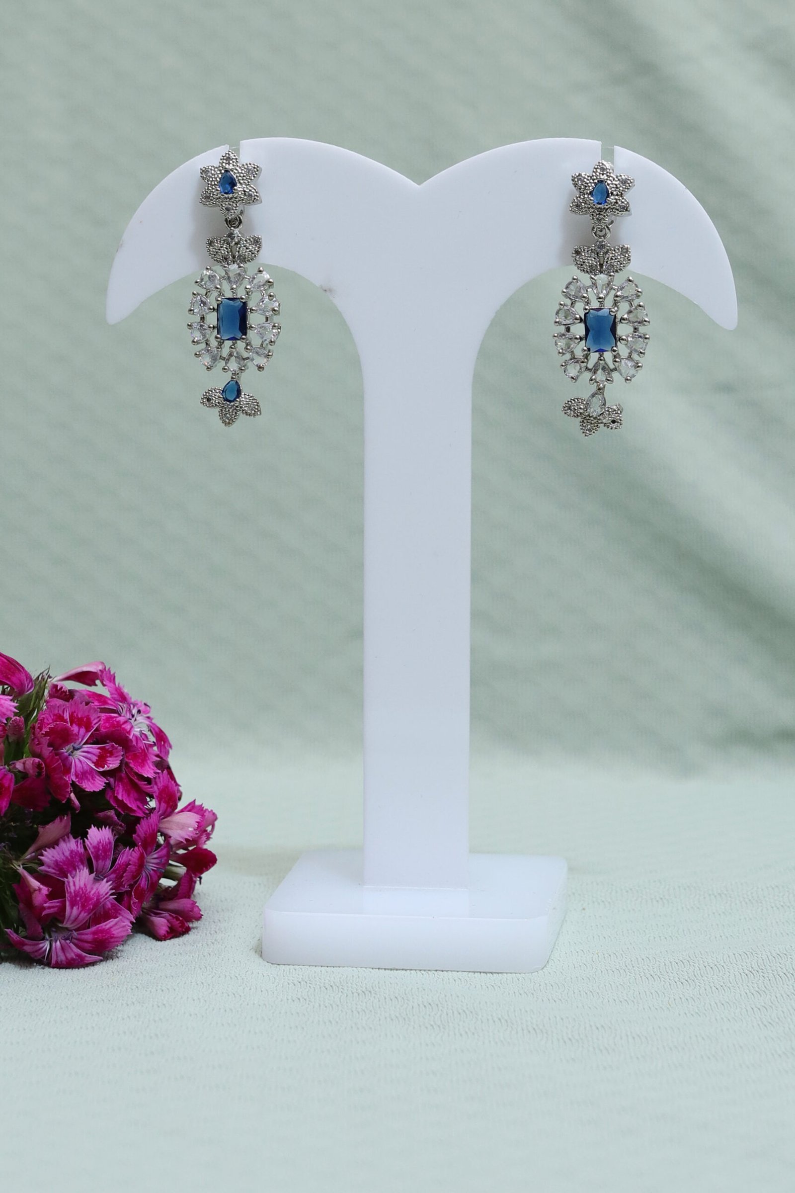 Blue Petal Elegance - Image 3